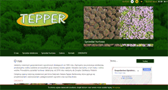 Desktop Screenshot of ogrodytepper.pl